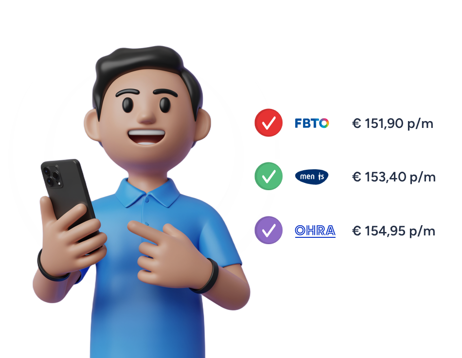 Zorgpremies vergelijken